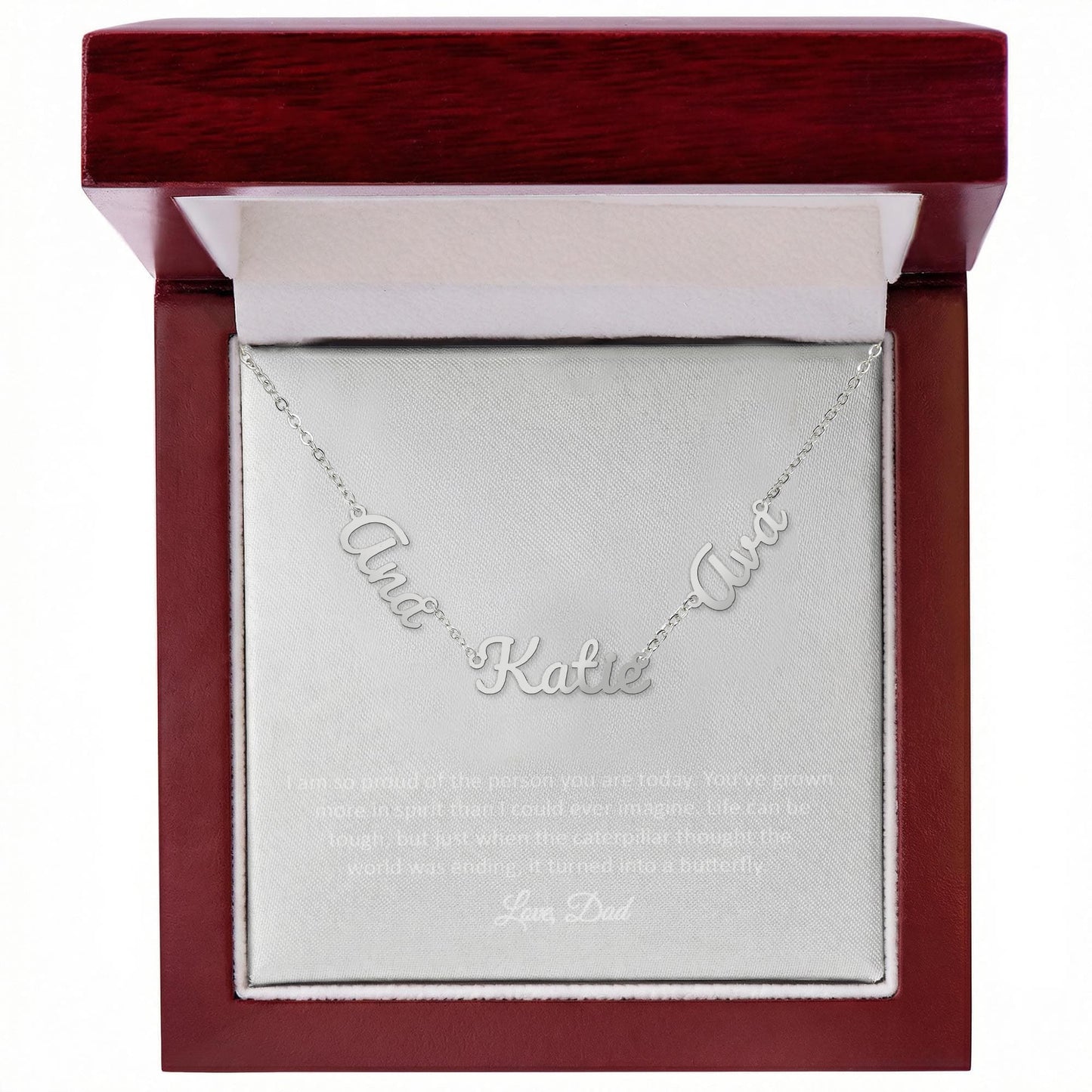Names That Hold Us Together – Personalized Multiple Name Necklace