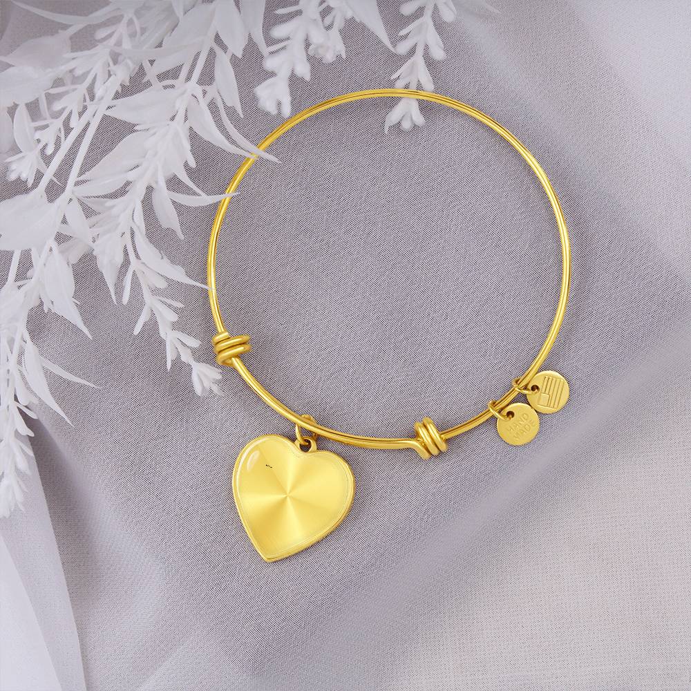 Wrapped in Love – Luxury Heart Bangle