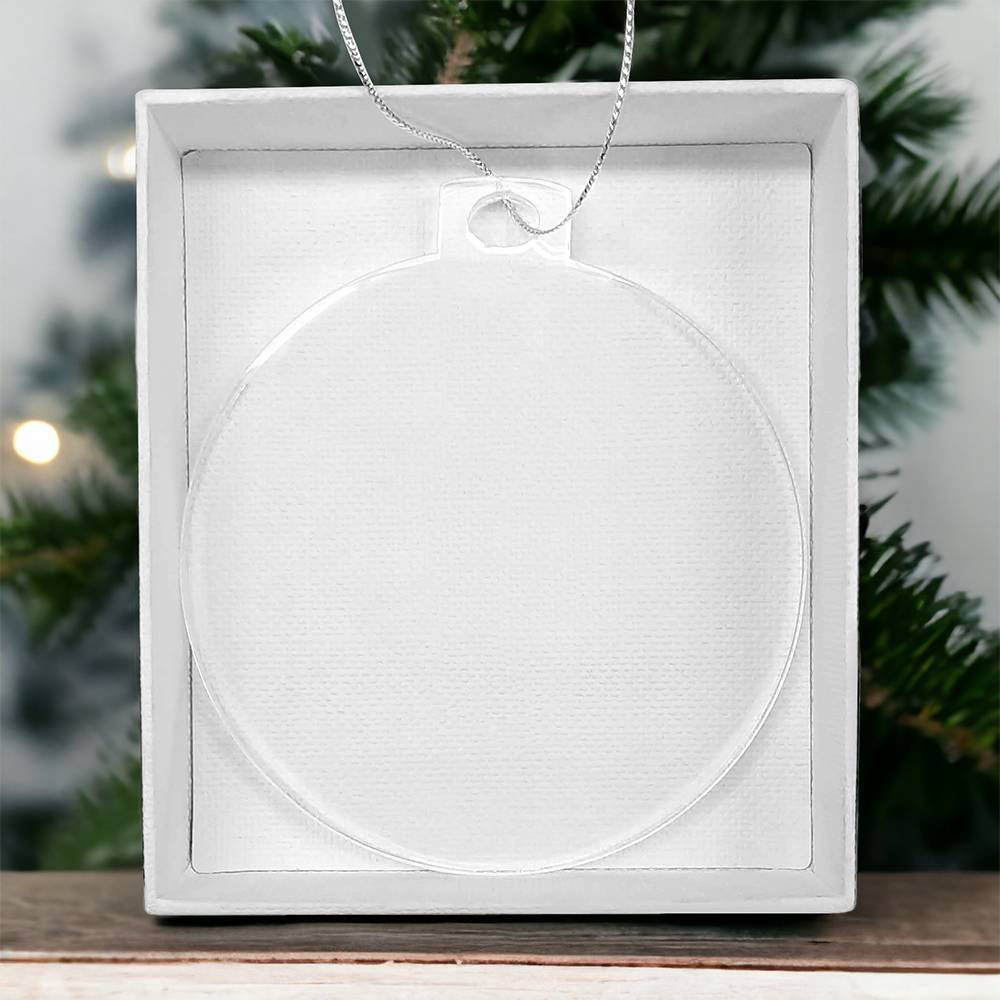 Glow of Us – Acrylic Bulb Ornament