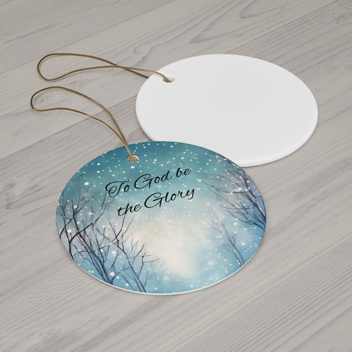Ceramic Christmas Ornament Set, Beautiful Star Decoration for Holiday Gifting, Religious and Spiritual Home Decor, Meaningful Keepsake