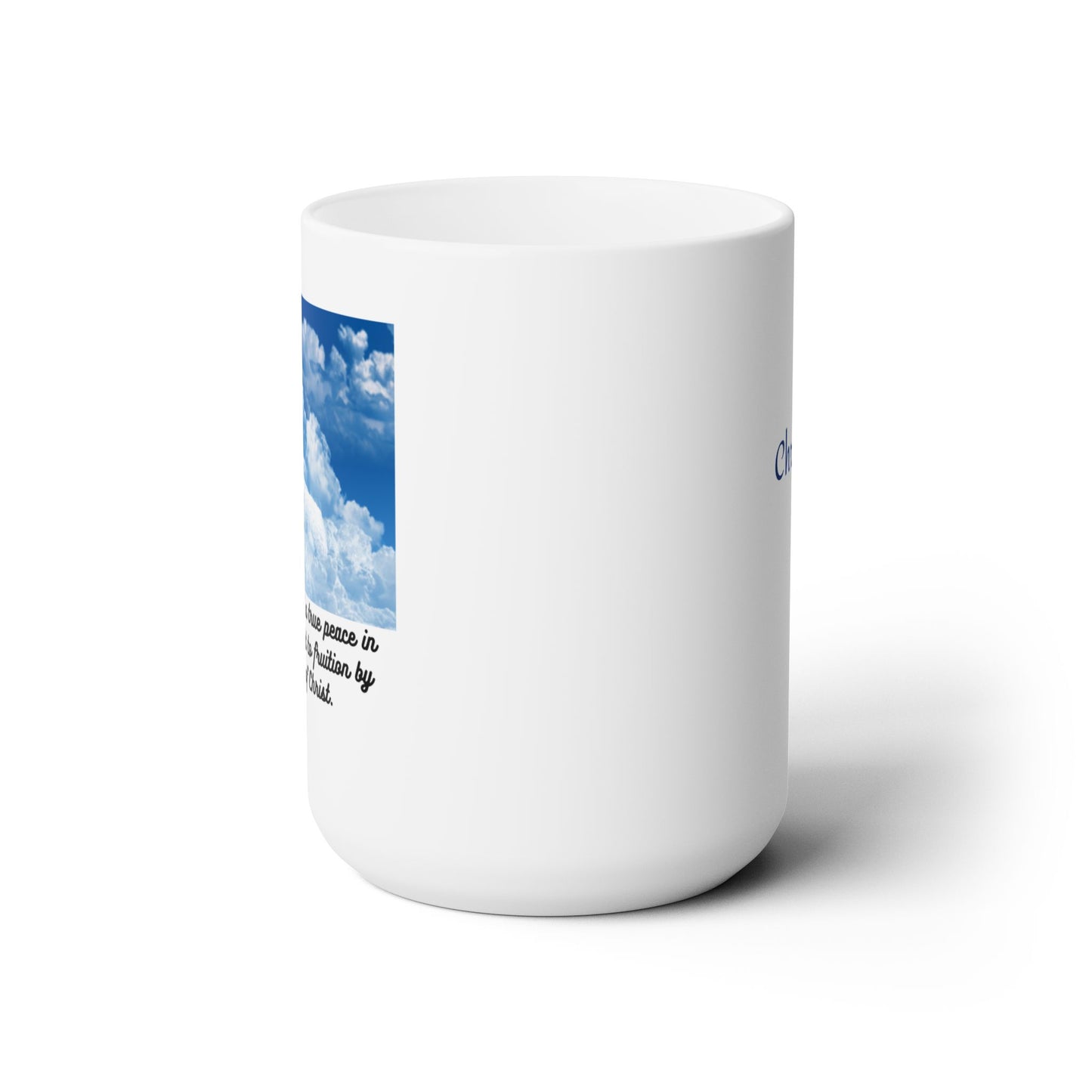 Wake up celebrating peace and hope with Christ.  Wonderful gift for a friend or yourself
