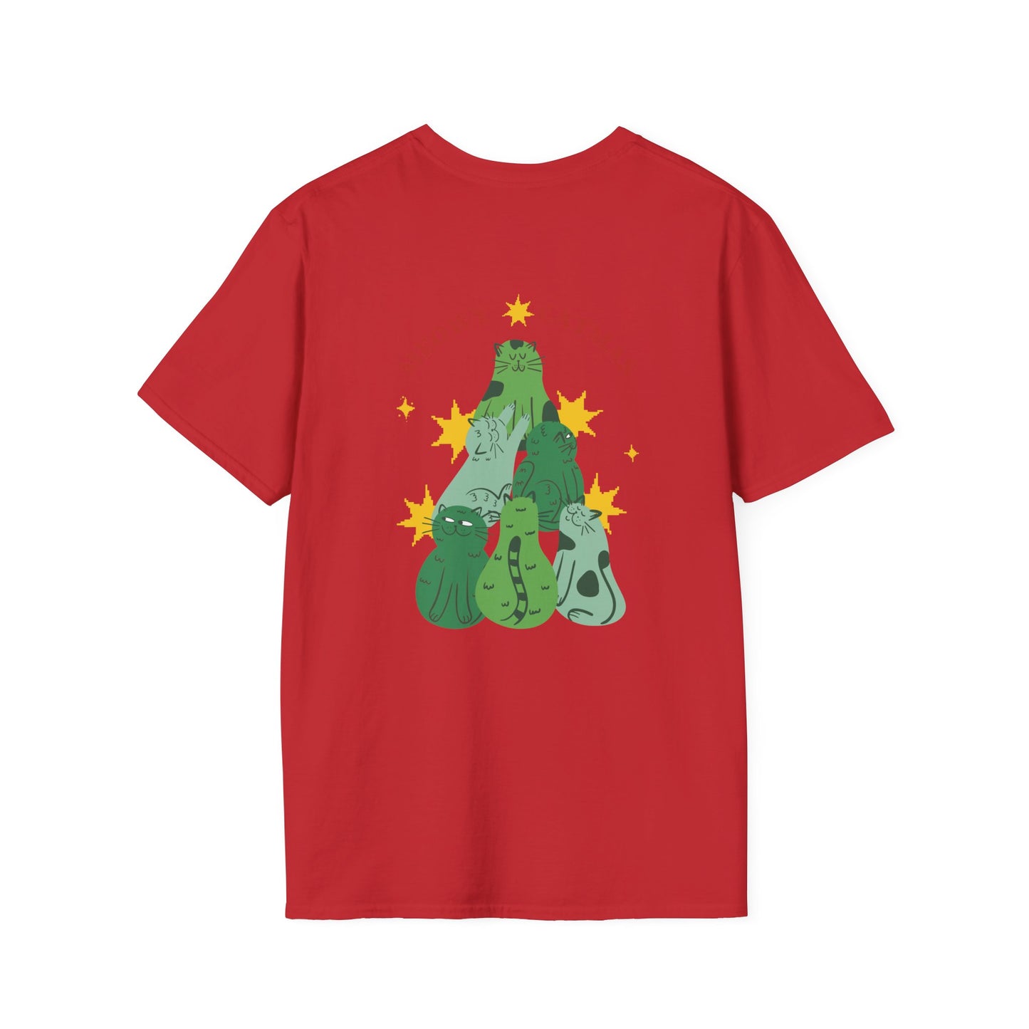 Meow Christmas - Unisex Softstyle T-Shirt