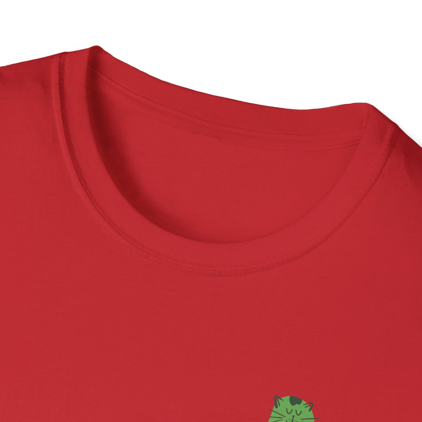 Christmas Cat    Unisex Softstyle T-Shirt