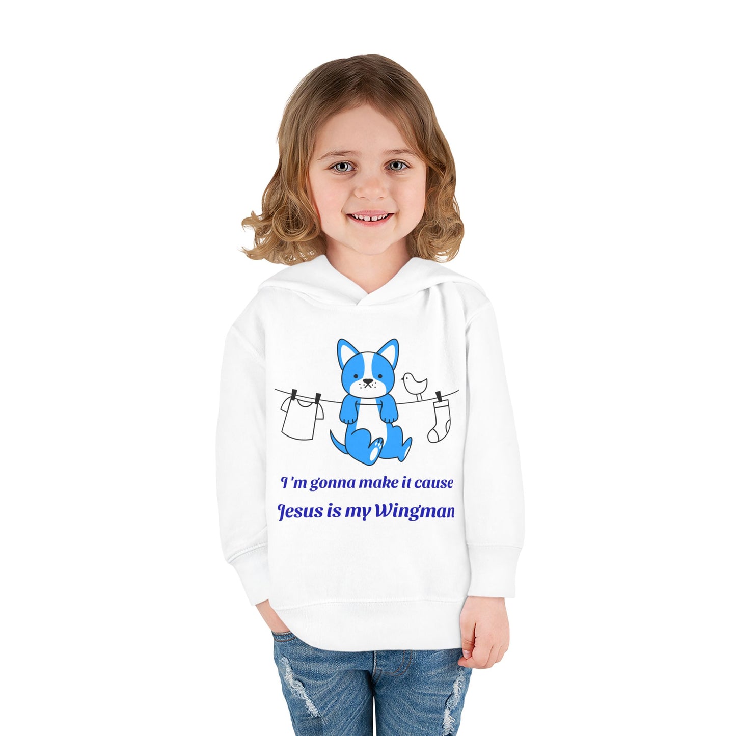 Toddler Pullover Fleece Hoodie