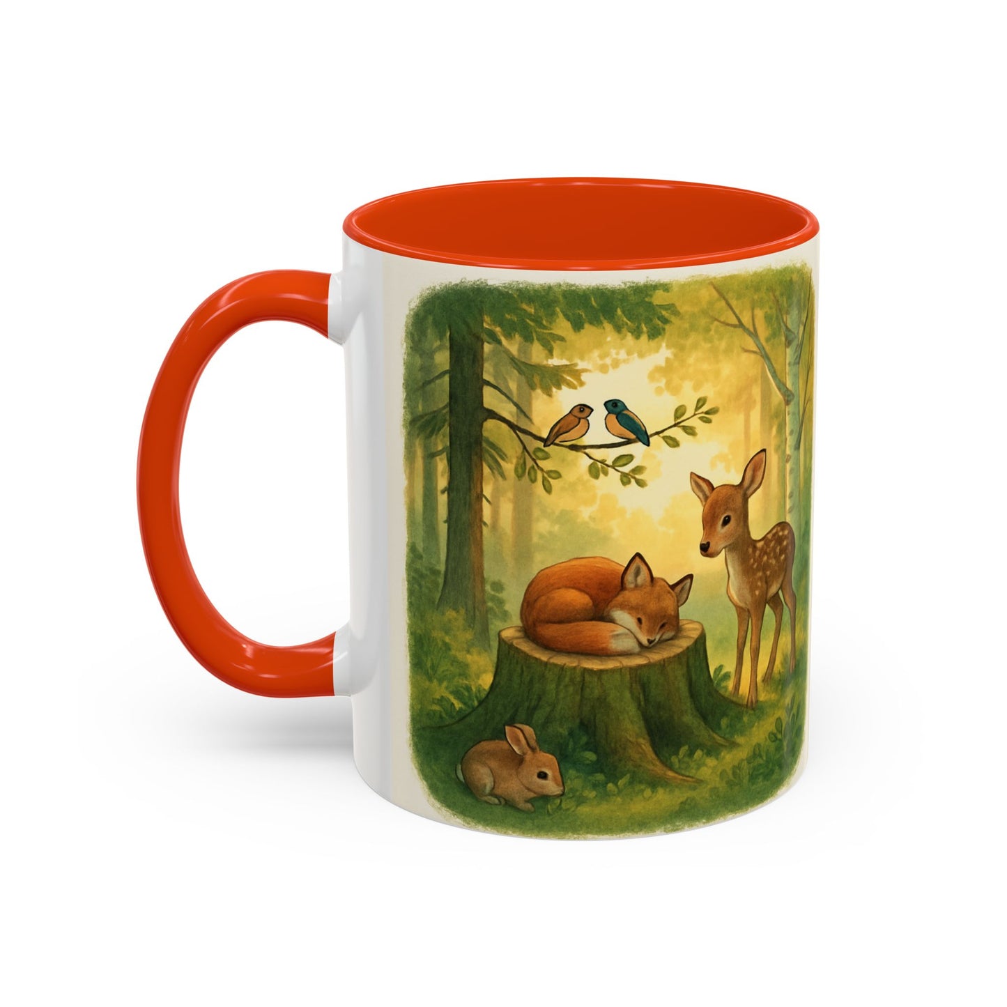 Inspirational Deer Mug — "Lord, let there be peace and let it begin with me"