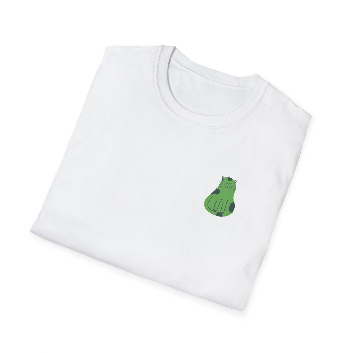 Christmas Cat    Unisex Softstyle T-Shirt