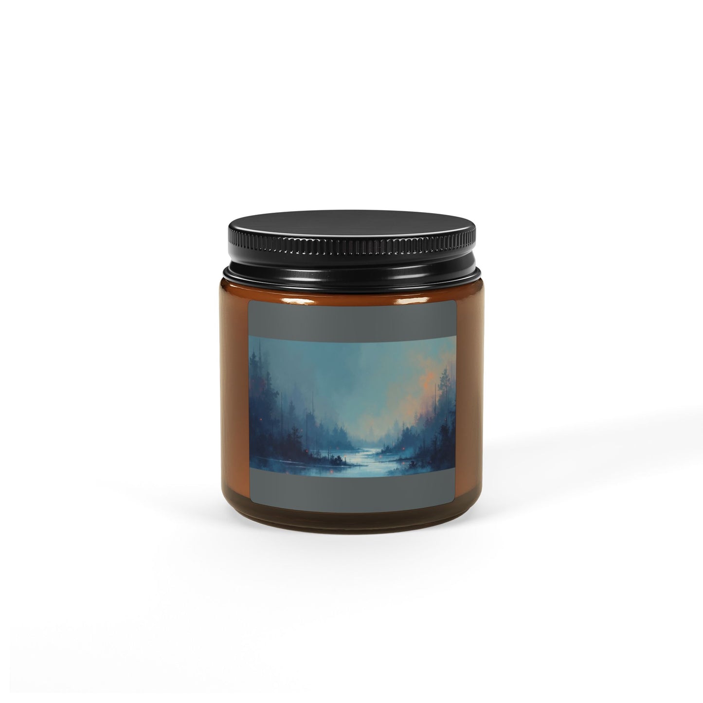 Relaxing Ambiance Scented Soy Candle - Multi-Size, Amber Jar, Aromatherapy Candle, Home Decor, Gift for Her, Self-Care