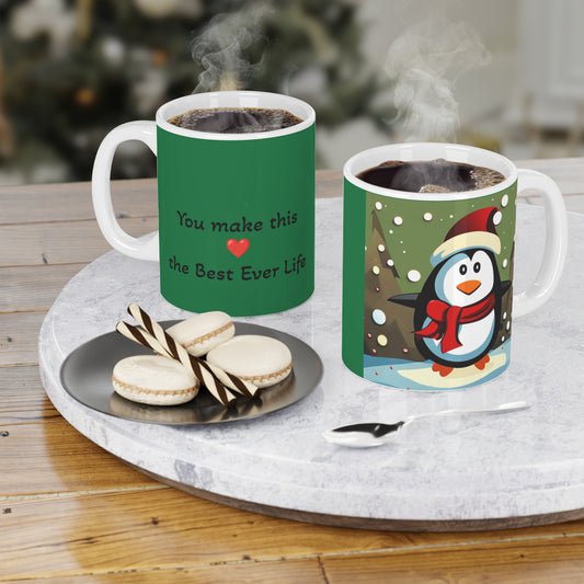 Personalizable Best Life with special person, Fun, Loving,  Ceramic Mugs (11oz\15oz