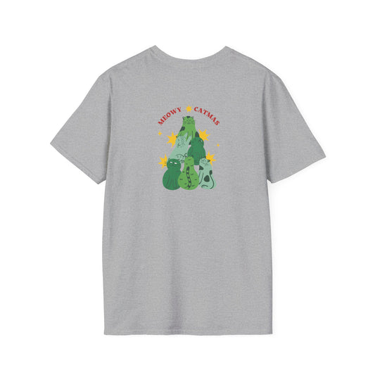 Christmas Cat    Unisex Softstyle T-Shirt