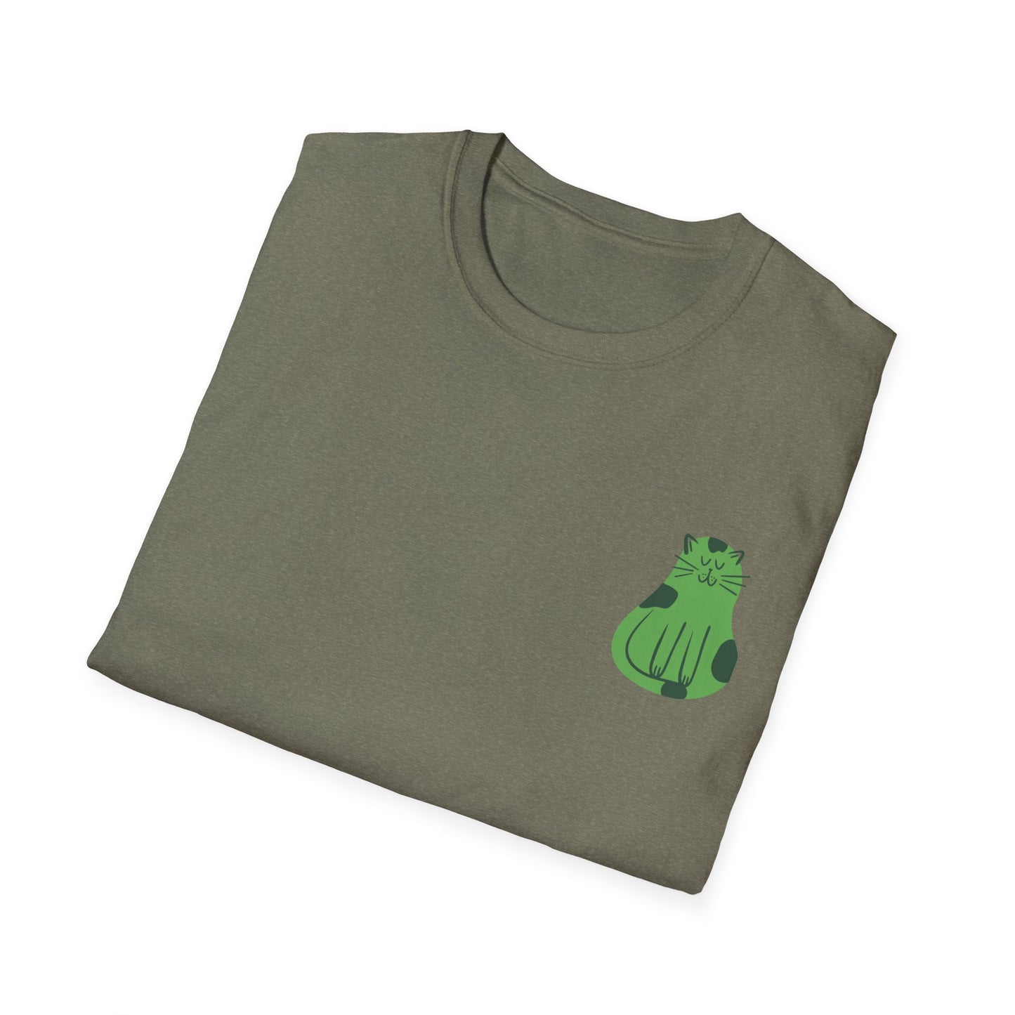 Christmas Cat    Unisex Softstyle T-Shirt