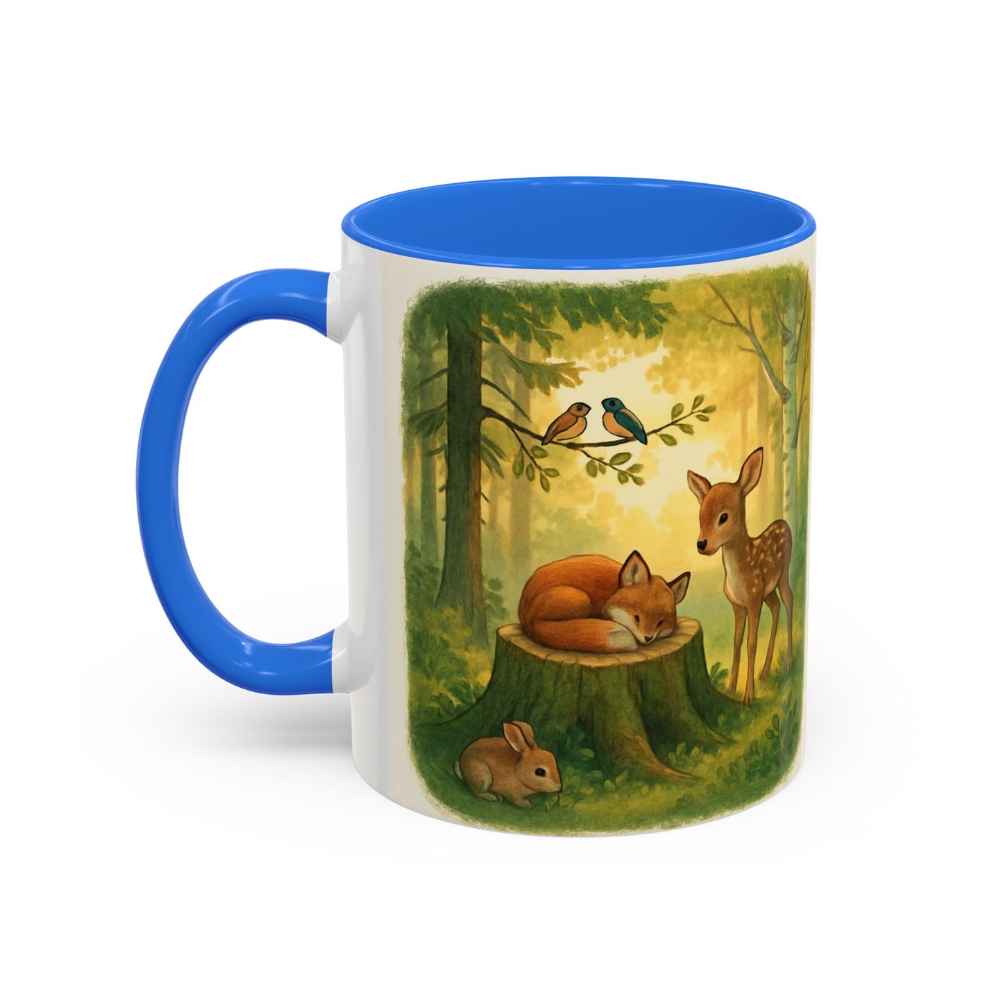 Inspirational Deer Mug — "Lord, let there be peace and let it begin with me"