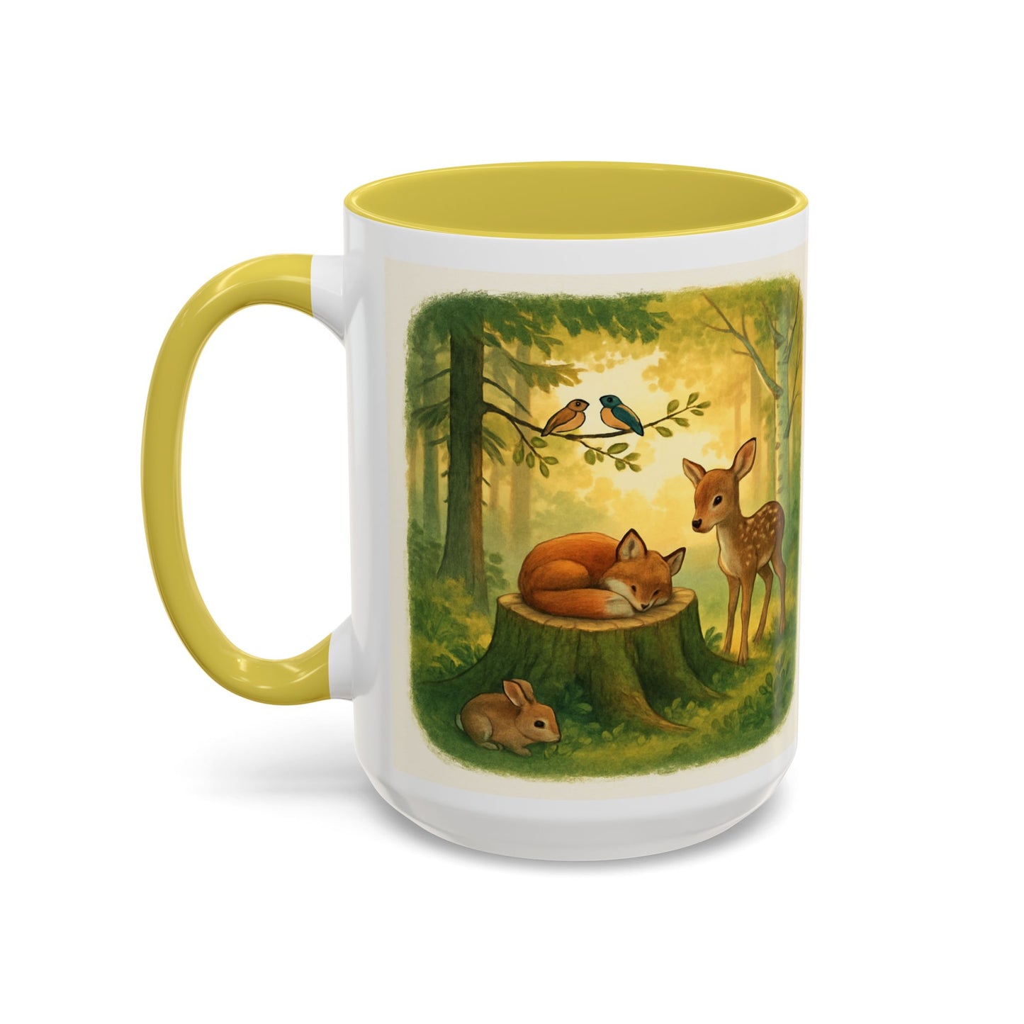 Inspirational Deer Mug — "Lord, let there be peace and let it begin with me"