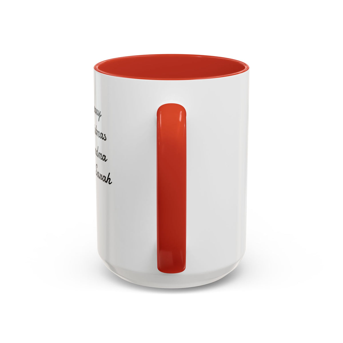 Let It Snow Personalizable Christmas Mug - Snowman & Cardinal