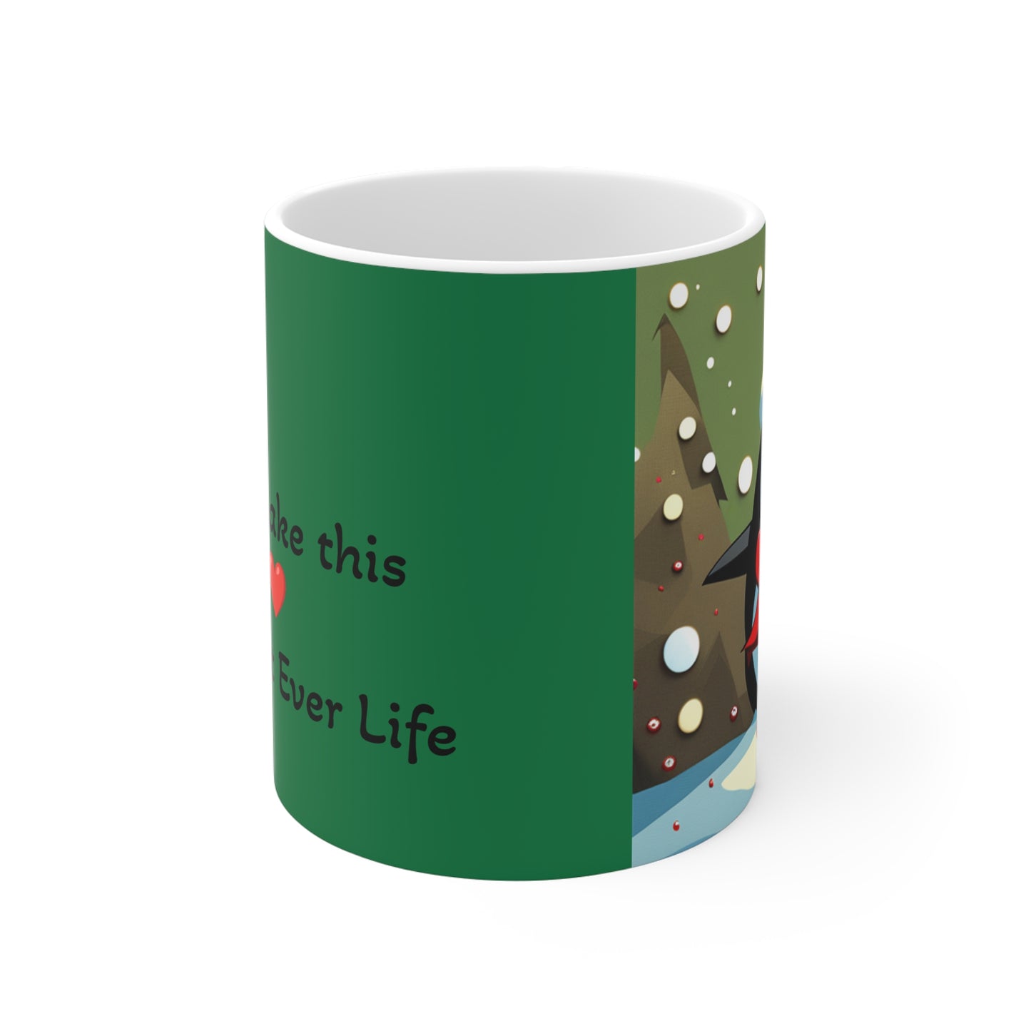 Personalizable Best Life with special person, Fun, Loving,  Ceramic Mugs (11oz\15oz