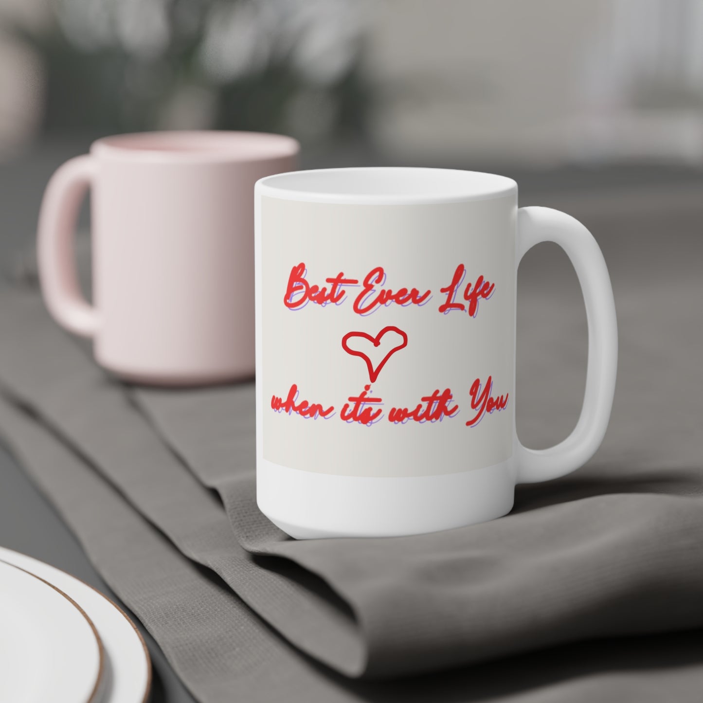 Fun, Loving, Happy Caring PenquinCeramic Mugs (11oz\15oz which brings joyful message