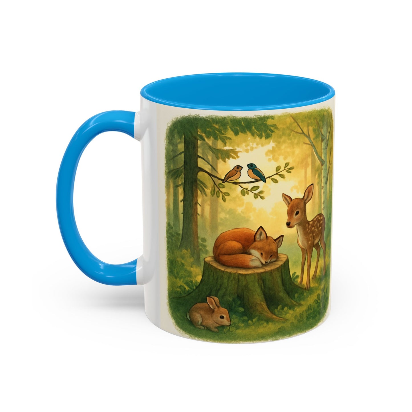 Inspirational Deer Mug — "Lord, let there be peace and let it begin with me"