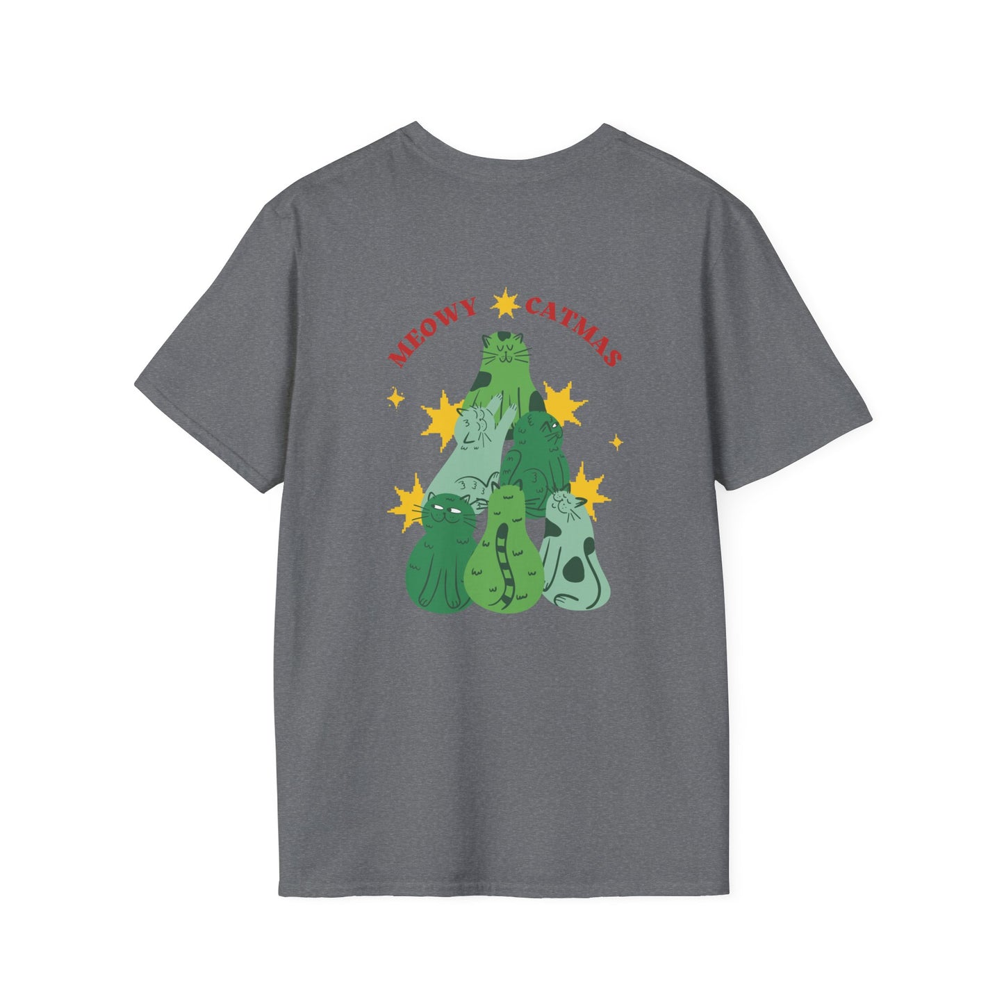 Christmas Cat    Unisex Softstyle T-Shirt