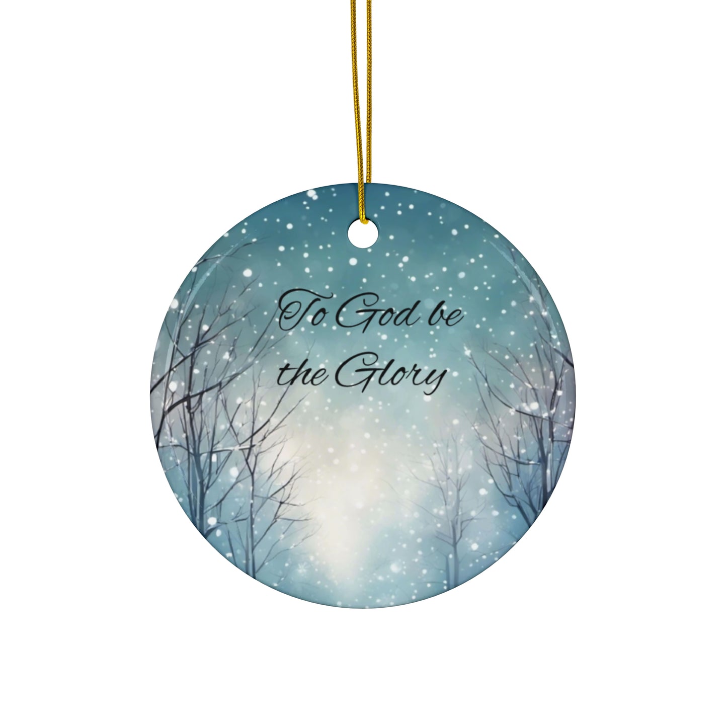 Ceramic Christmas Ornament Set, Beautiful Star Decoration for Holiday Gifting, Religious and Spiritual Home Decor, Meaningful Keepsake