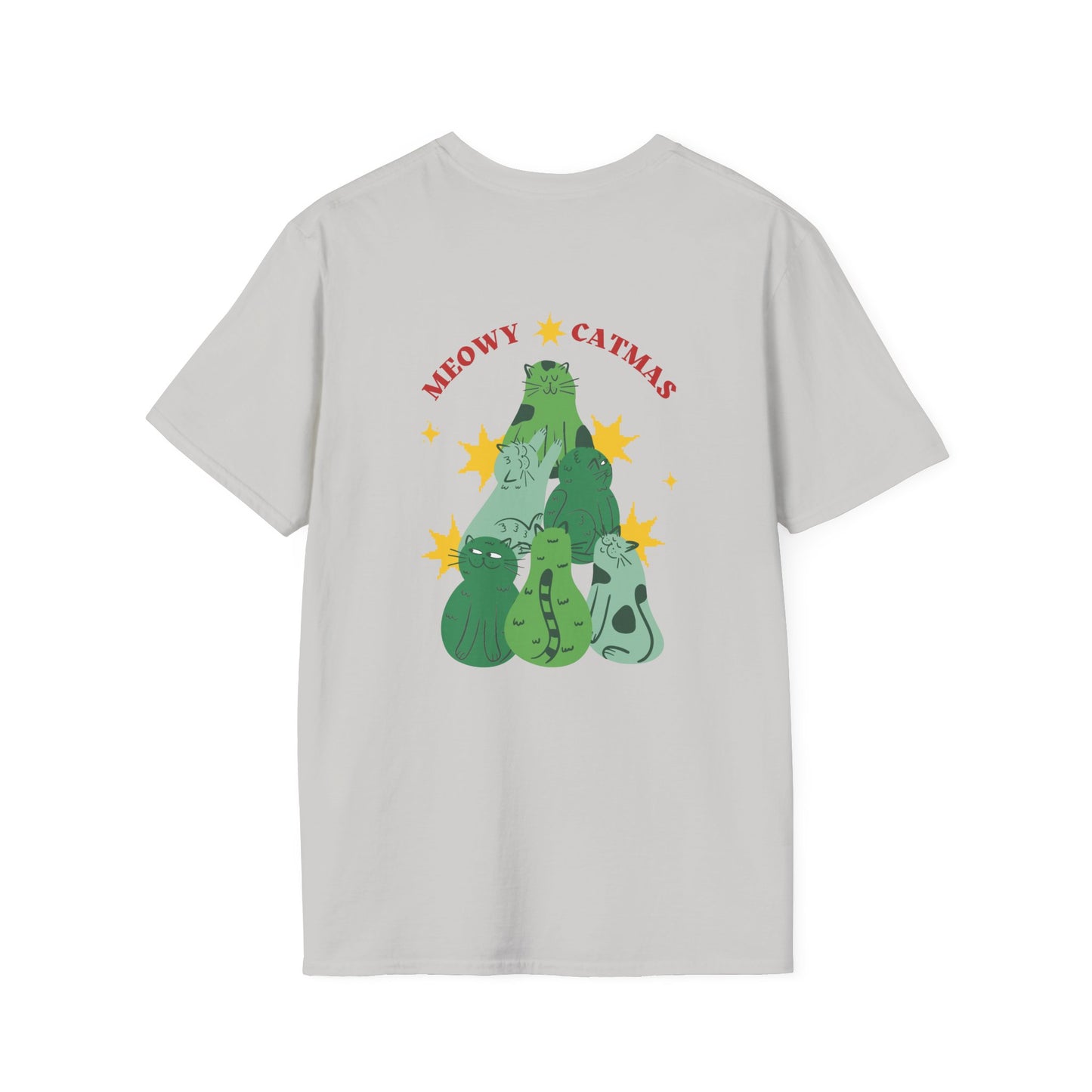 Christmas Cat    Unisex Softstyle T-Shirt