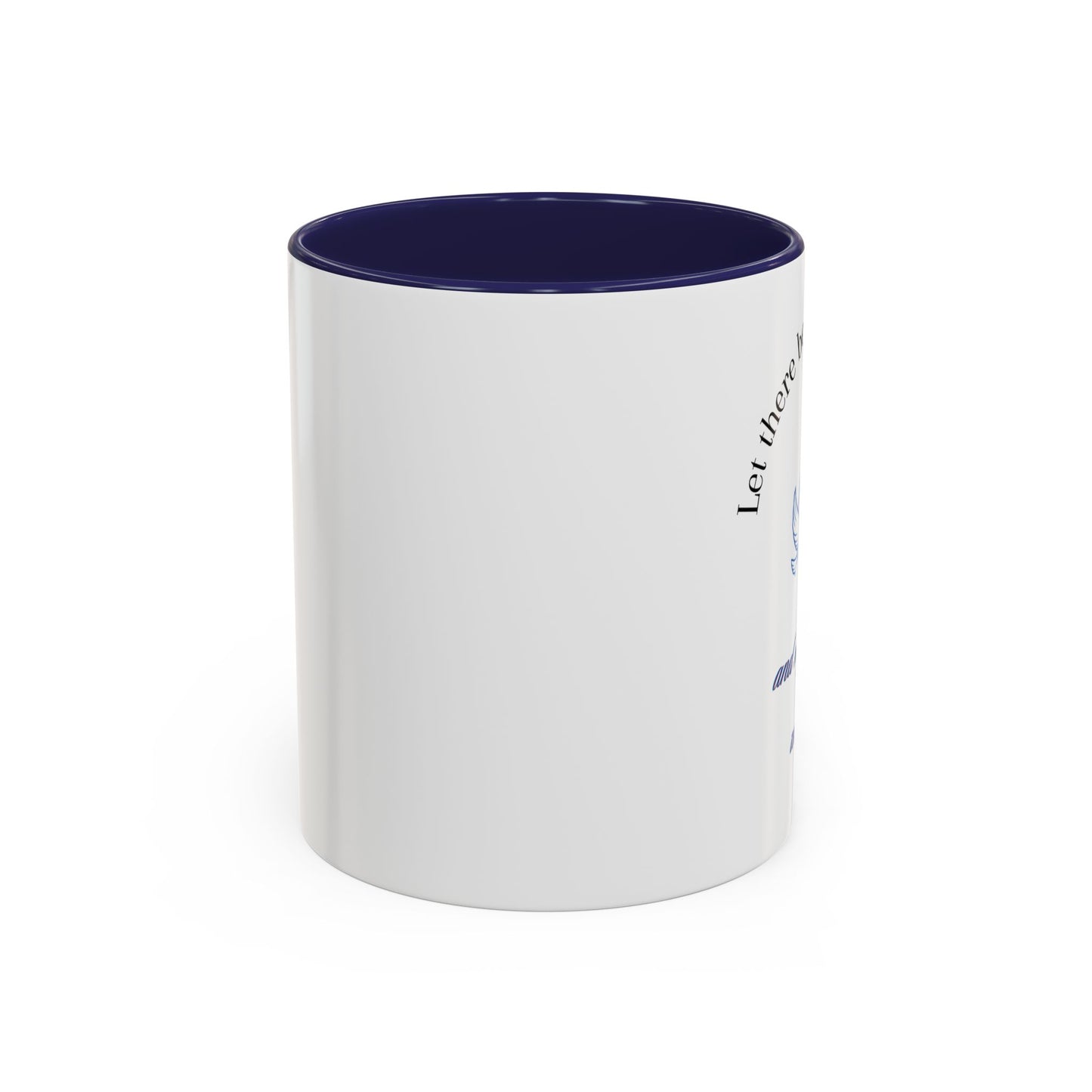 Inspirational, Reminding us of the need for Christ true peace Accent Coffee Mug, 11oz. Wonderful gift for self or a friend