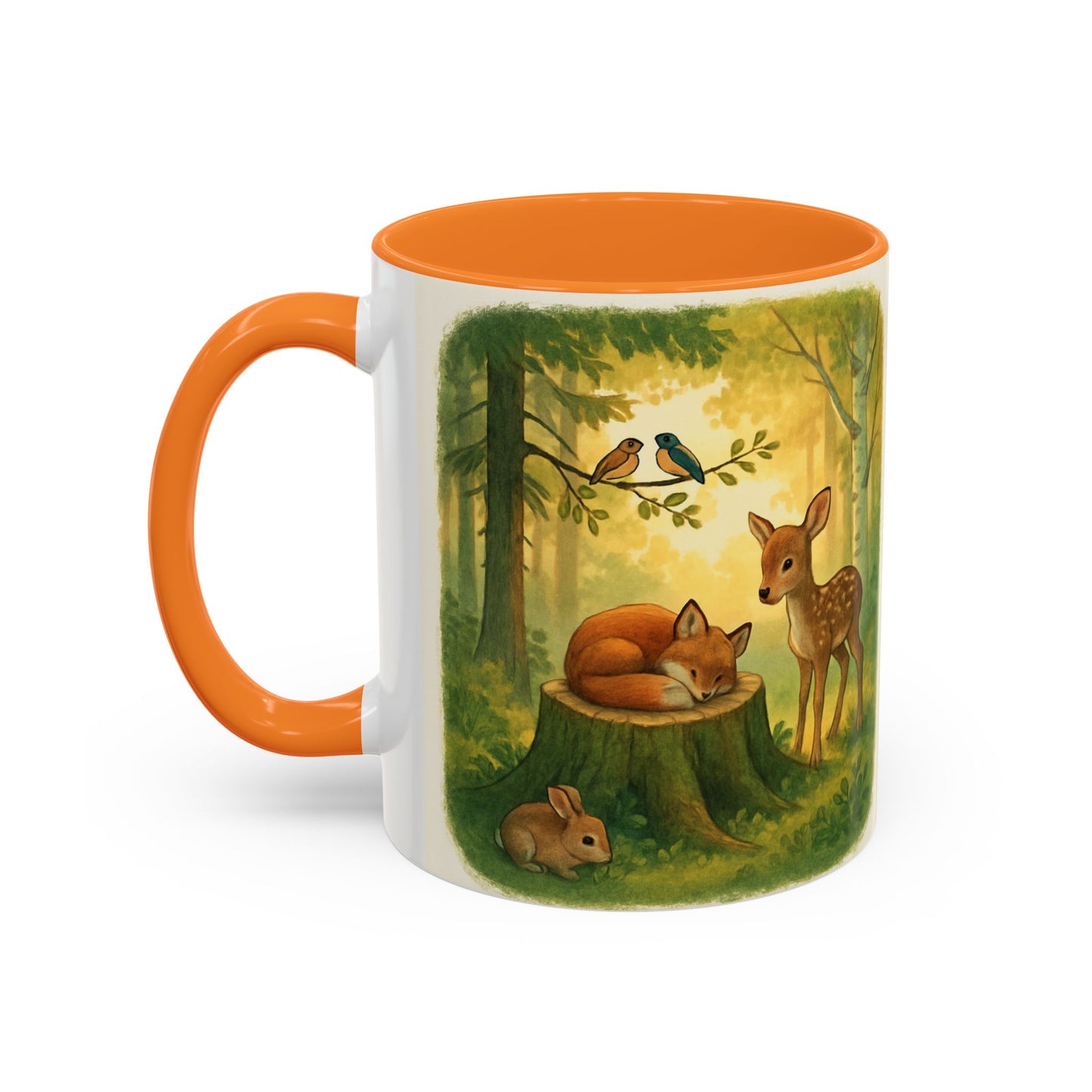 Inspirational Deer Mug — "Lord, let there be peace and let it begin with me"