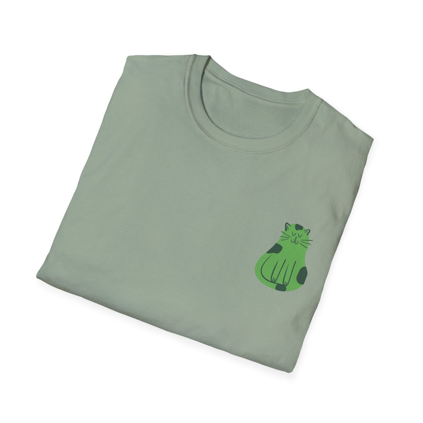 Christmas Cat    Unisex Softstyle T-Shirt