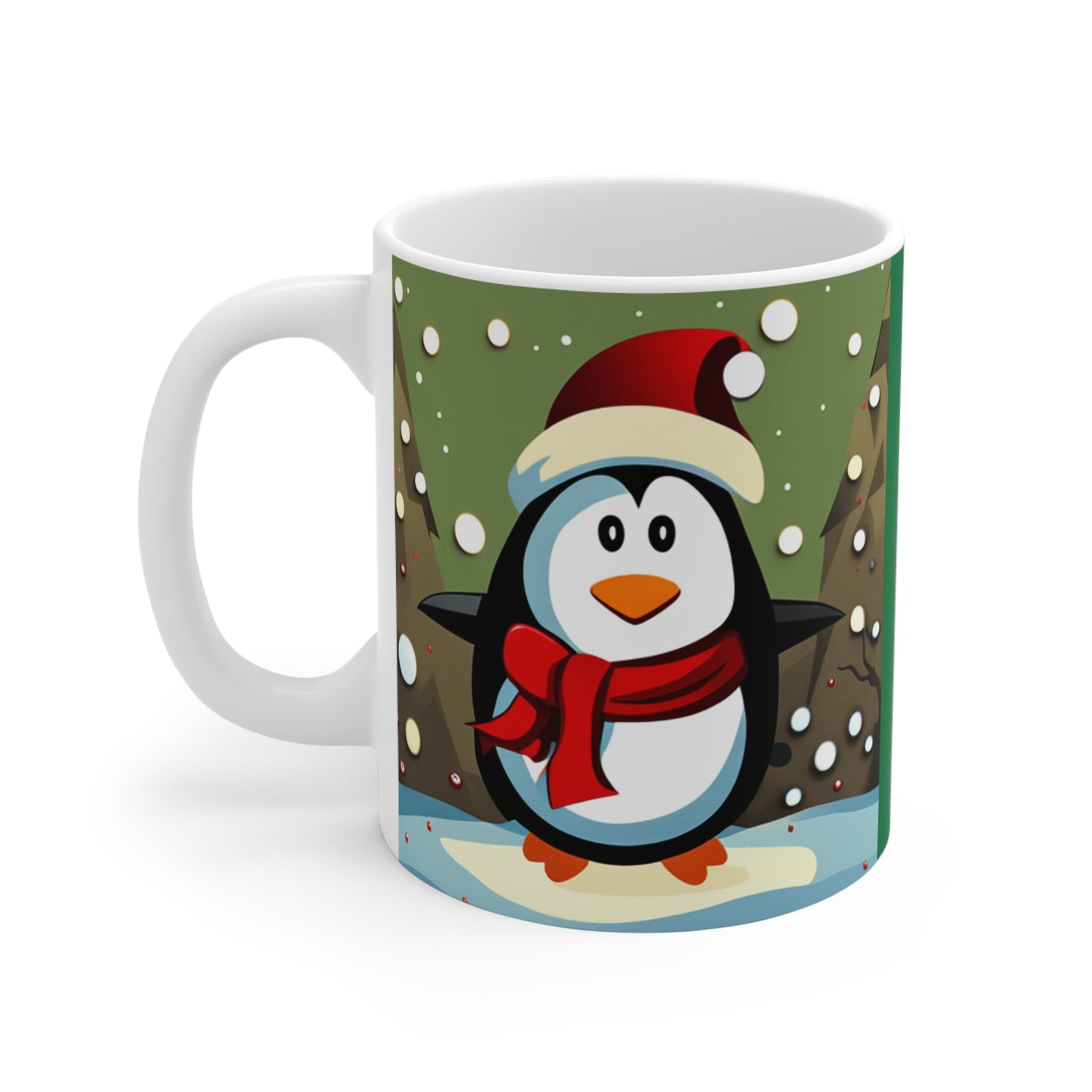 Persolizable Fun, Happy, Cheerful, Let it Snow Ceramic Mugs (11oz\15Fun, oz) Perfect gift for self or a friend