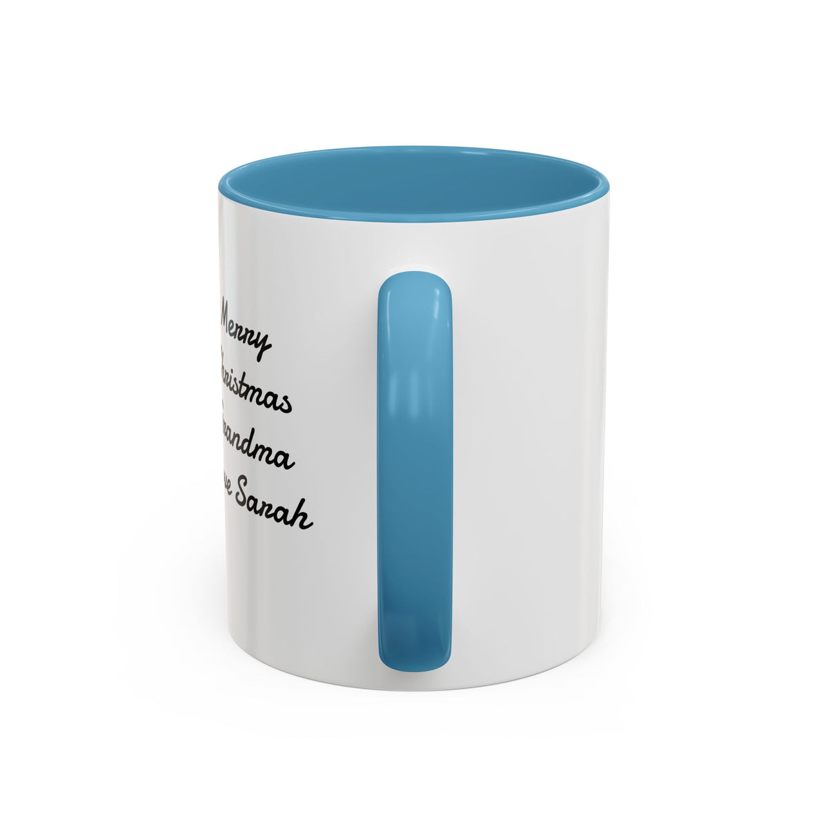 Let It Snow Personalizable Christmas Mug - Snowman & Cardinal