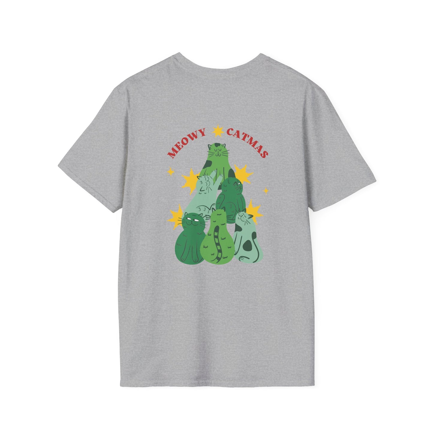 Meow Christmas - Unisex Softstyle T-Shirt