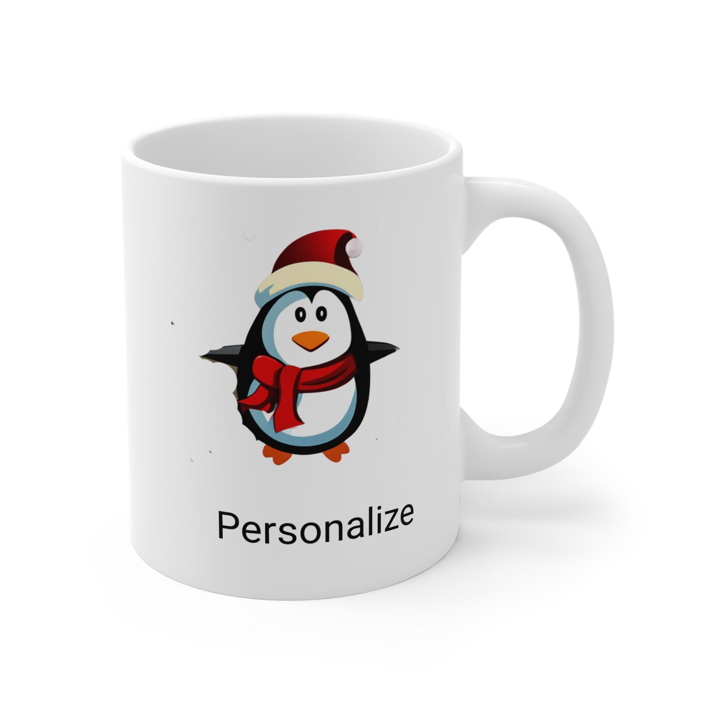 Personalized Happy Penquin Ceramic Mugs (11oz\15oz\20oz)