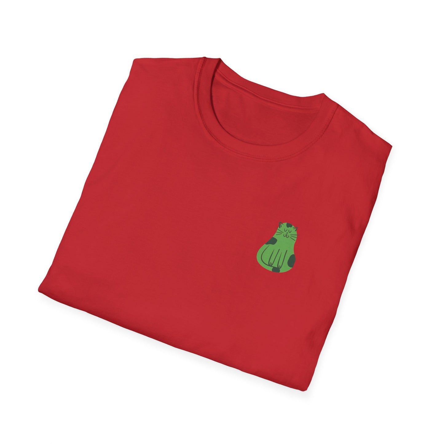 Christmas Cat    Unisex Softstyle T-Shirt