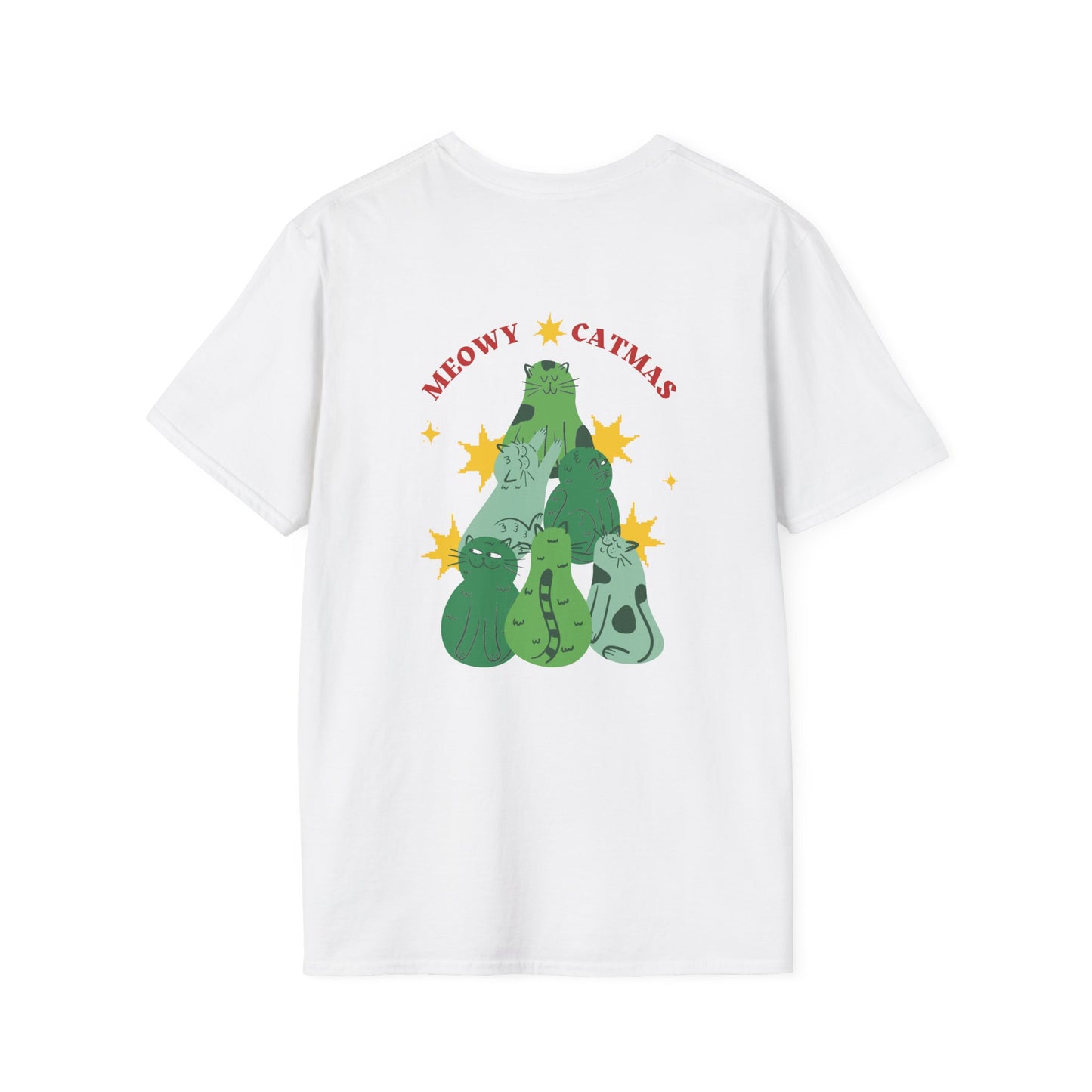 Meow Christmas - Unisex Softstyle T-Shirt