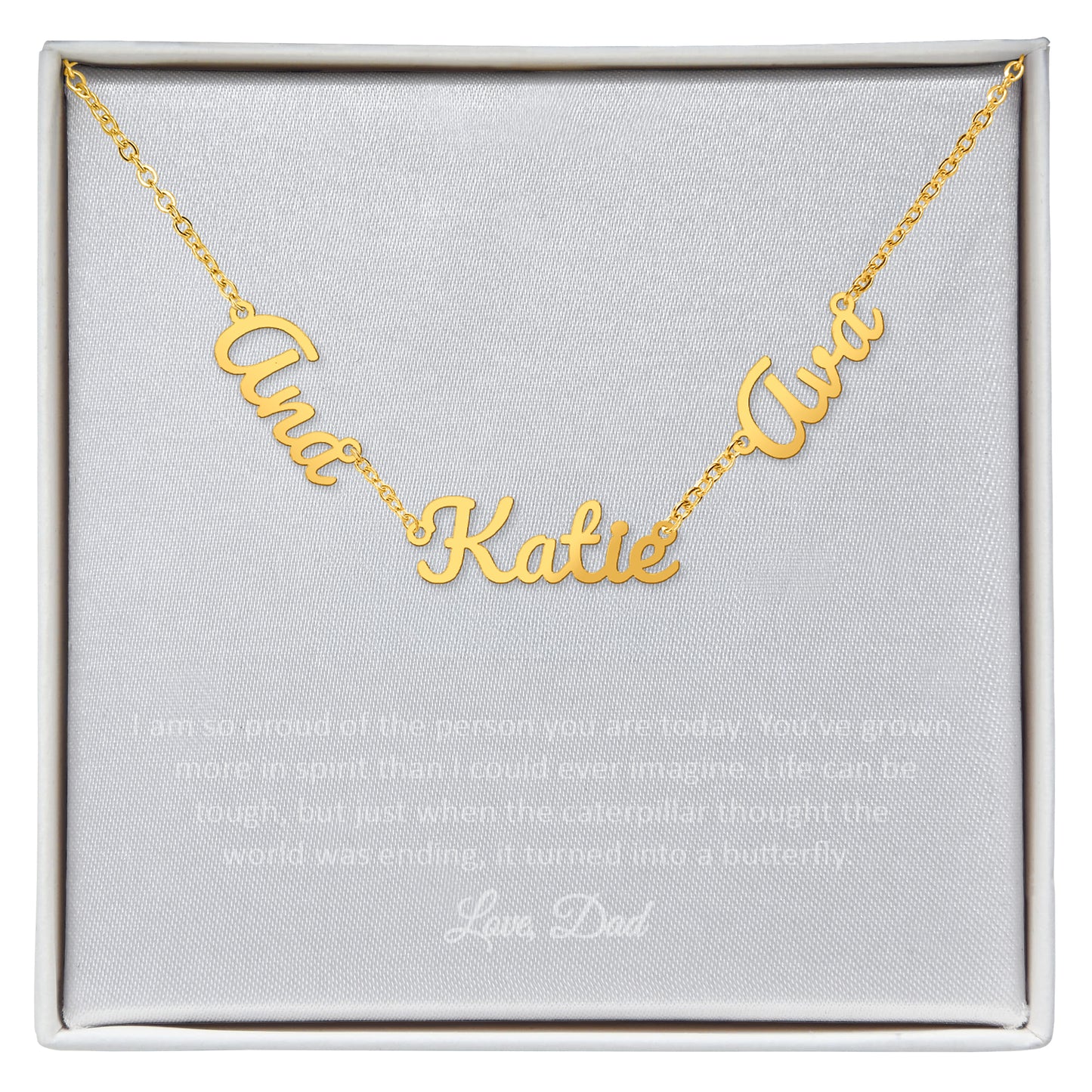 Names That Hold Us Together – Personalized Multiple Name Necklace