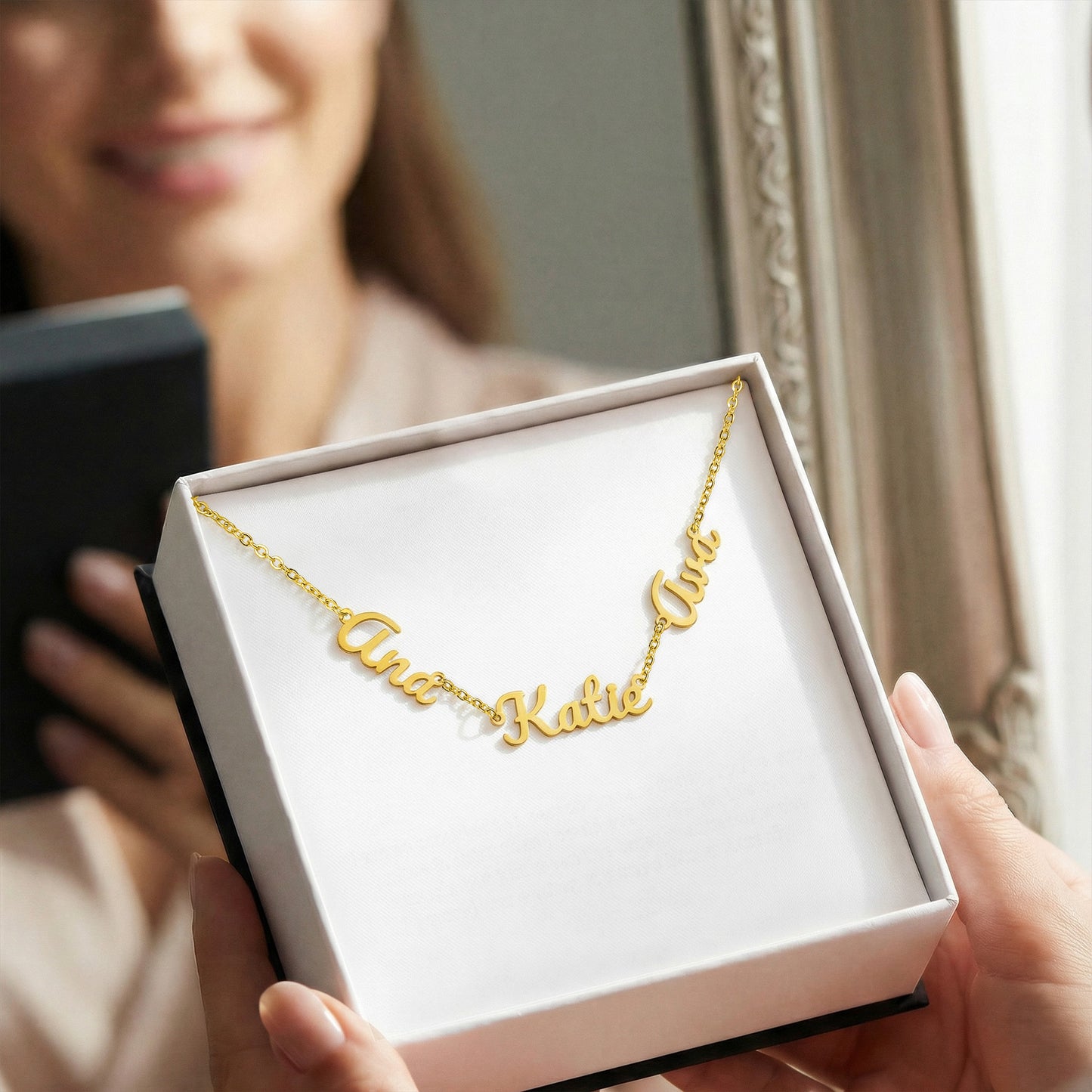 Names That Hold Us Together – Personalized Multiple Name Necklace