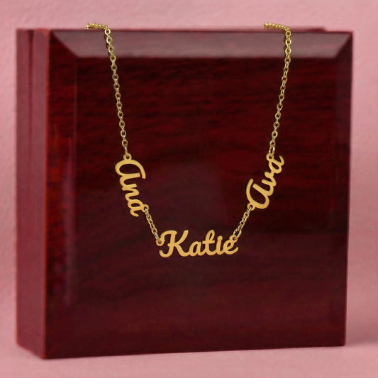 Names That Hold Us Together – Personalized Multiple Name Necklace