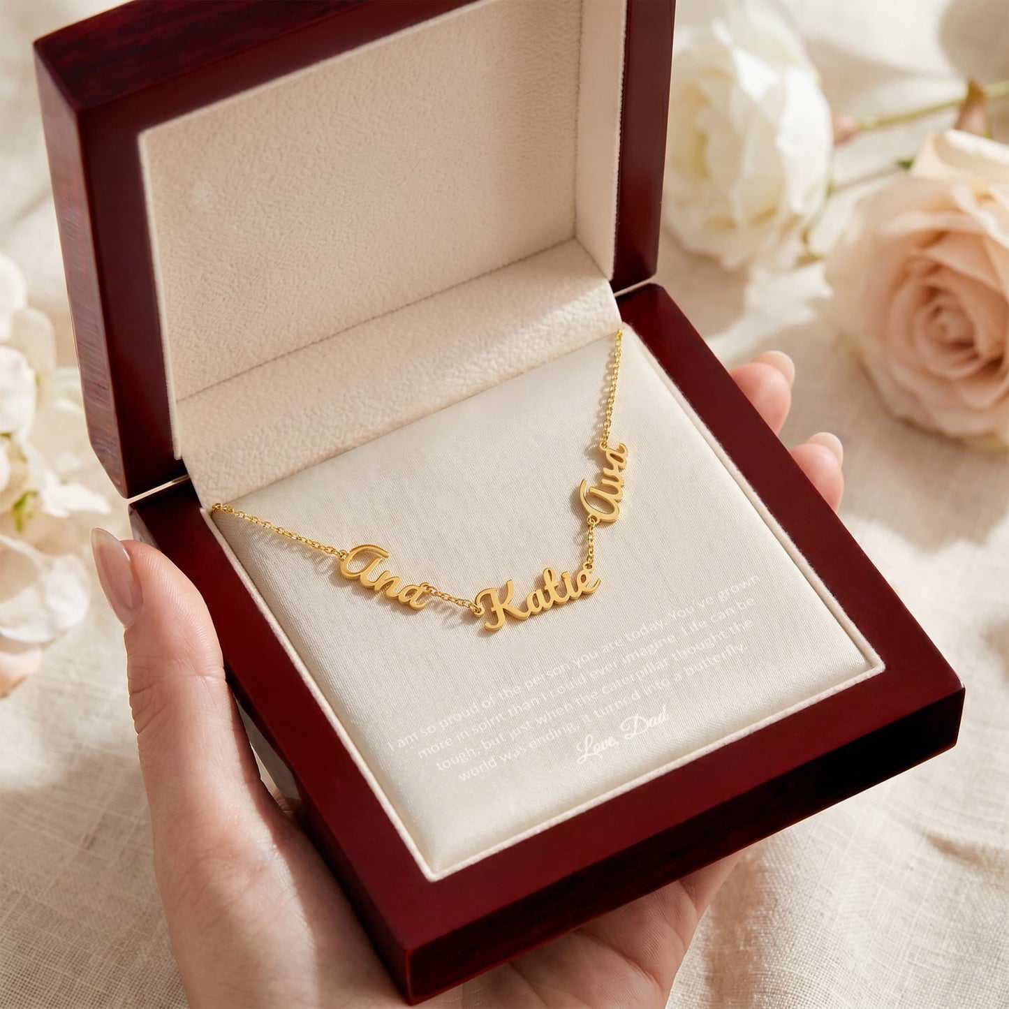 Names That Hold Us Together – Personalized Multiple Name Necklace