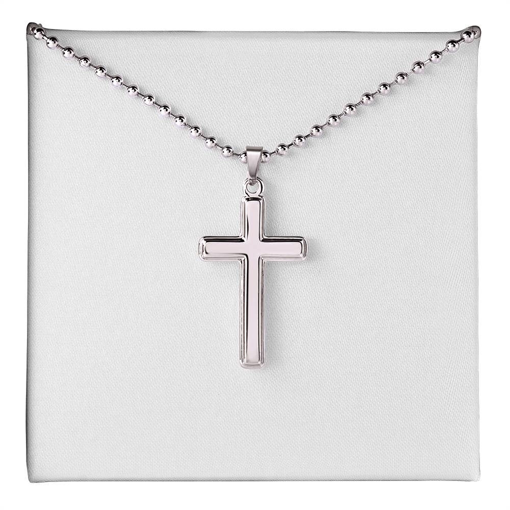 Guided by Love – Personalized Artisan Cross Necklace