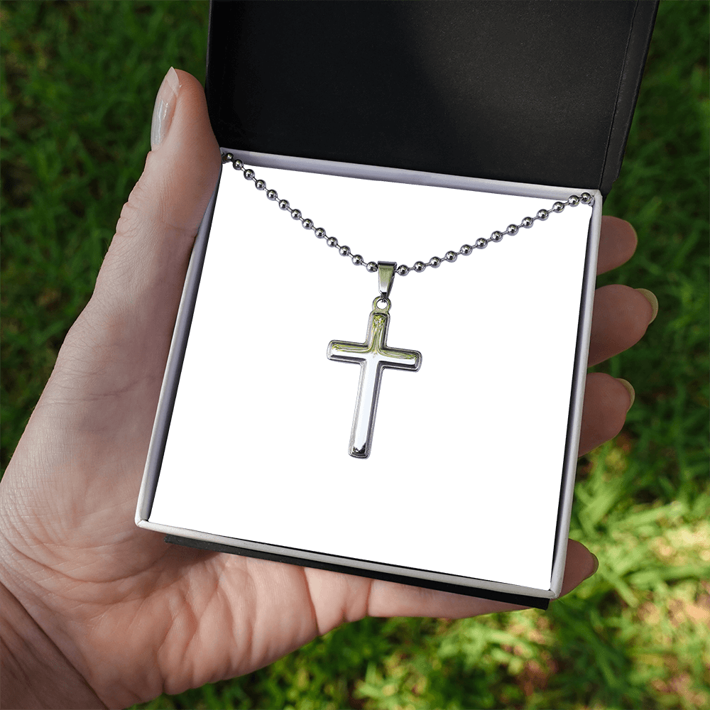 Guided by Love – Personalized Artisan Cross Necklace