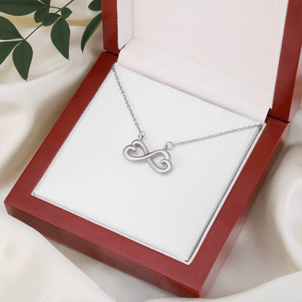 Infinity in Our Hearts – Personalized Endless Love Necklace