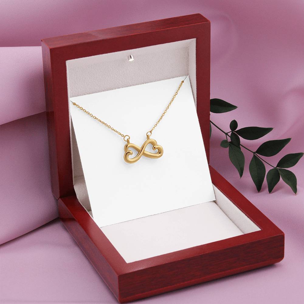 Love Without Limits – Personalized Endless Love Necklace