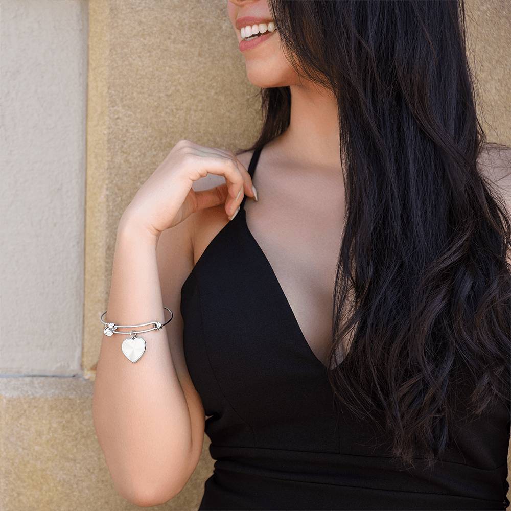 Wrapped in Love – Luxury Heart Bangle