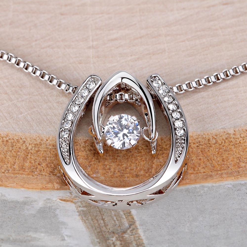 Fortune Favors Us – Personalized Lucky In Love Necklace