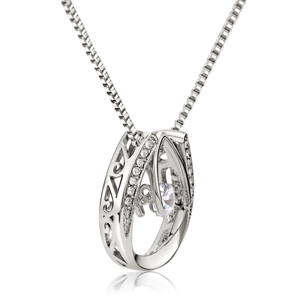 Fortune Favors Us – Personalized Lucky In Love Necklace