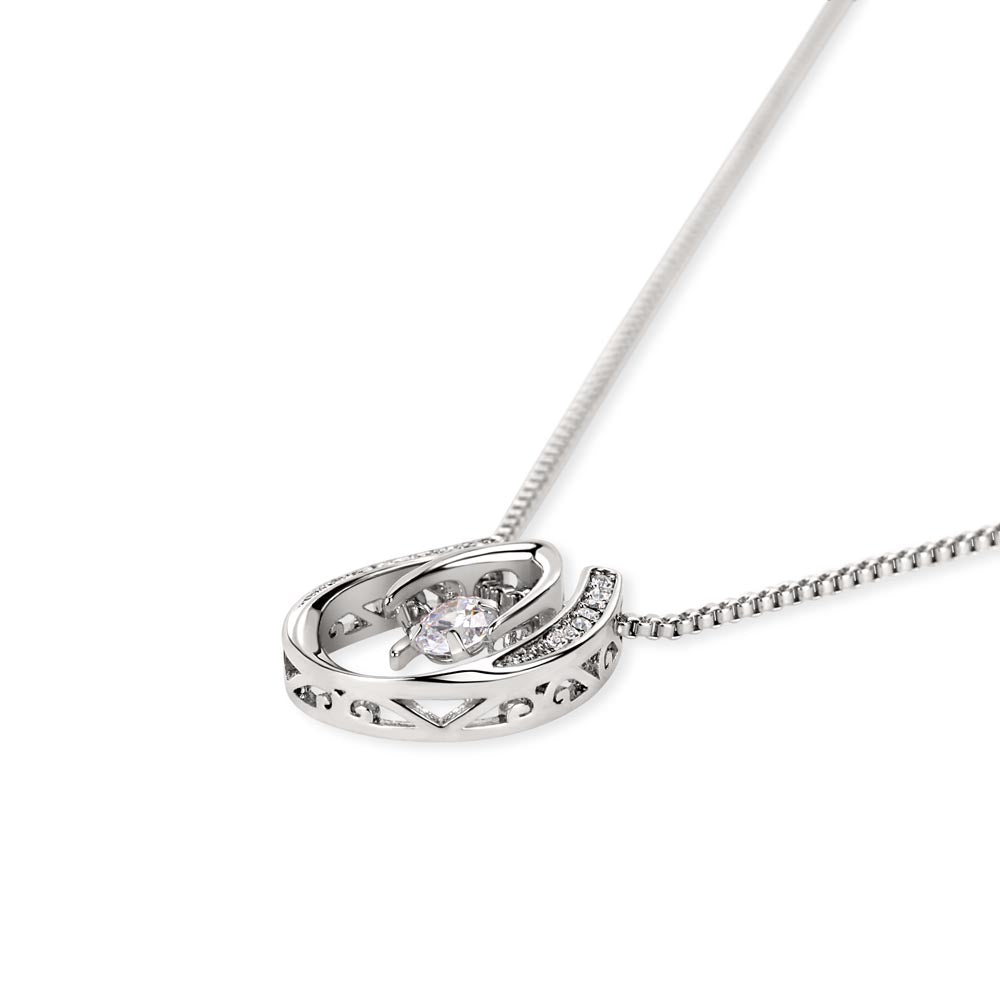 Lucky to Have You – Personalized Lucky In Love Necklace