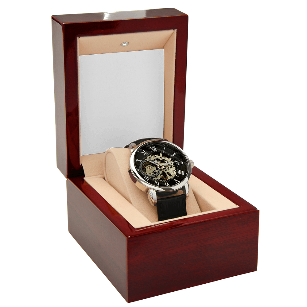 Every Second With You – Personalized Openwork Watch