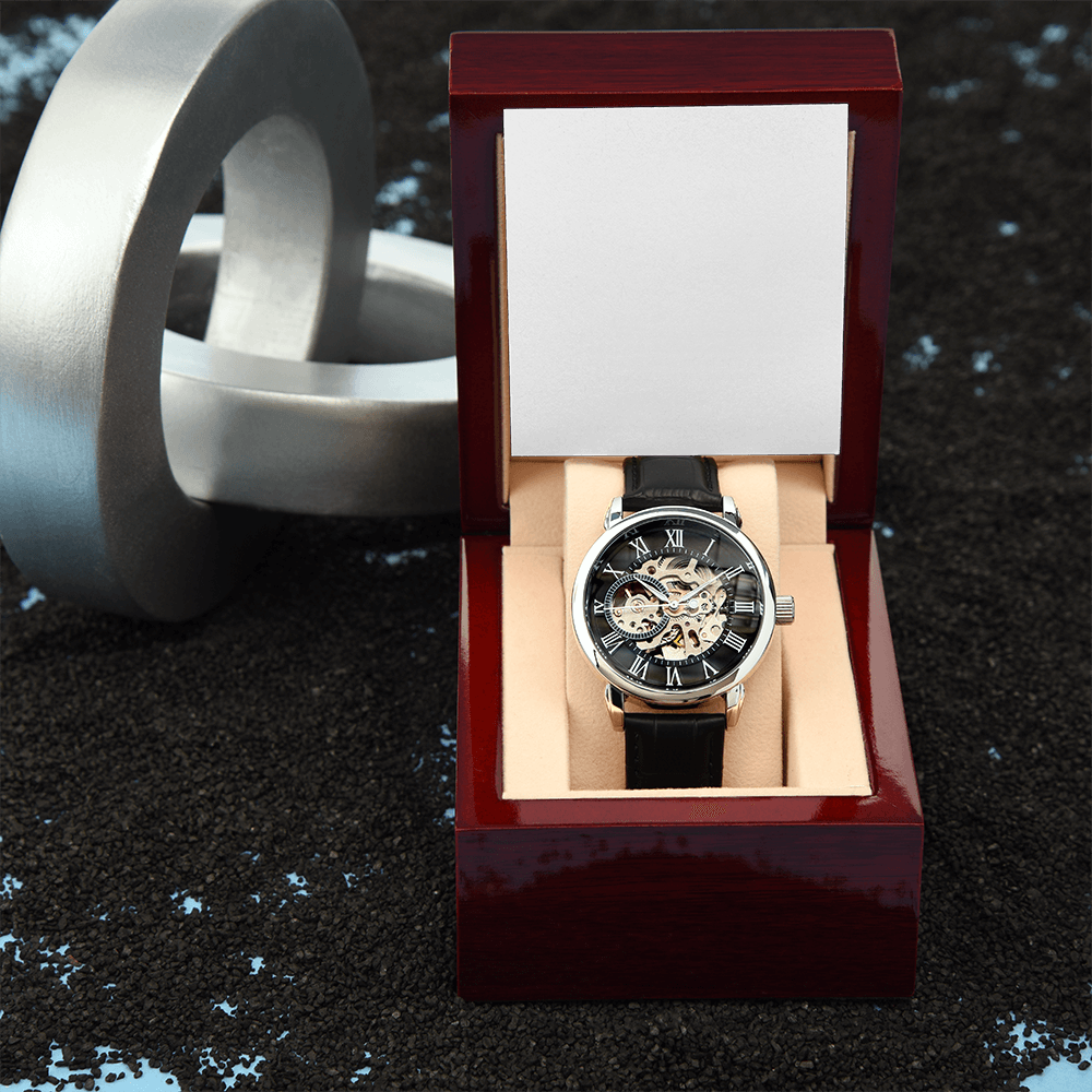 Every Second With You – Personalized Openwork Watch