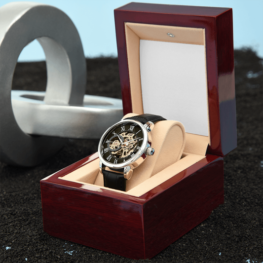 Every Second With You – Personalized Openwork Watch