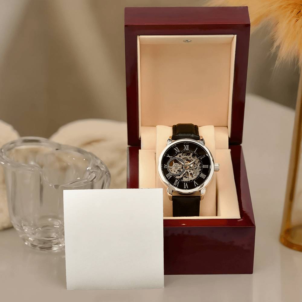 Every Second With You – Personalized Openwork Watch