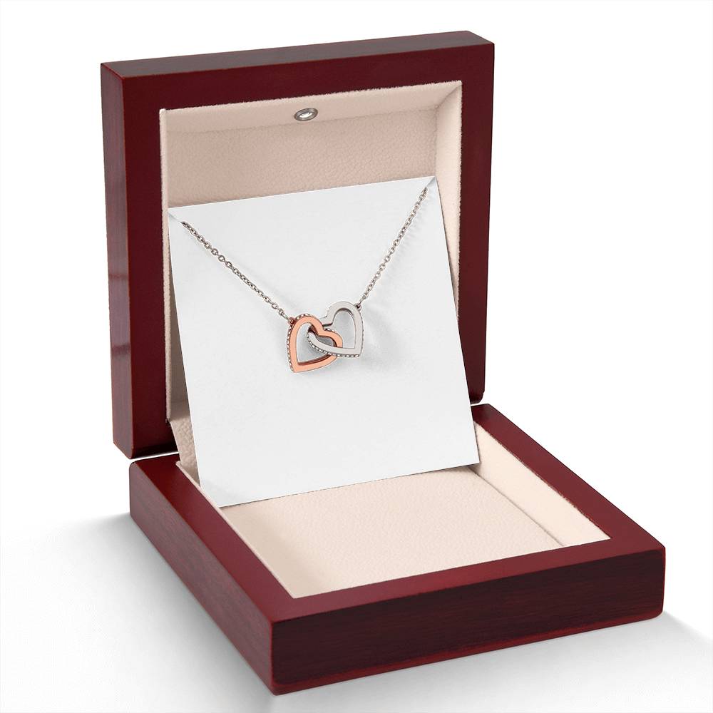 Souls Entwined – Personalized Interlocking Hearts Necklace