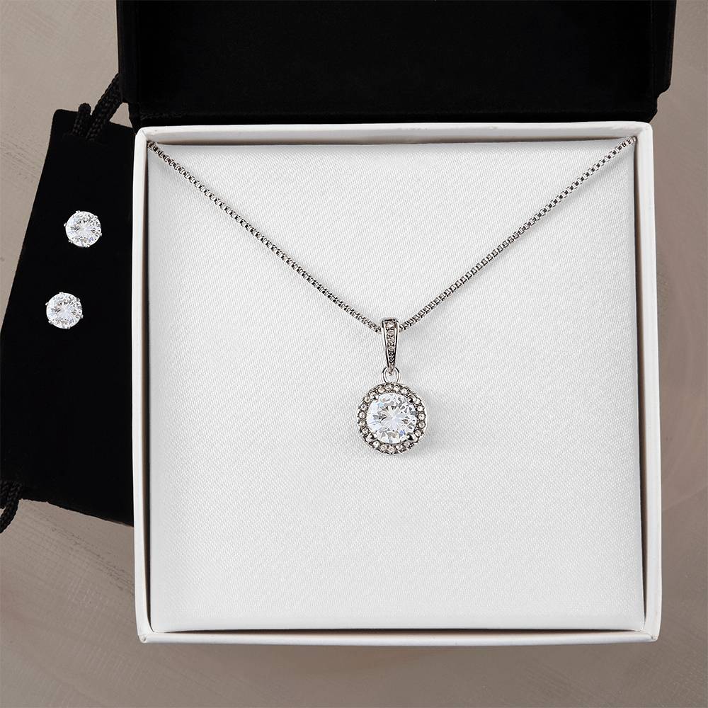 Hopeful Pair – Eternal Hope Necklace & Earring Bundle